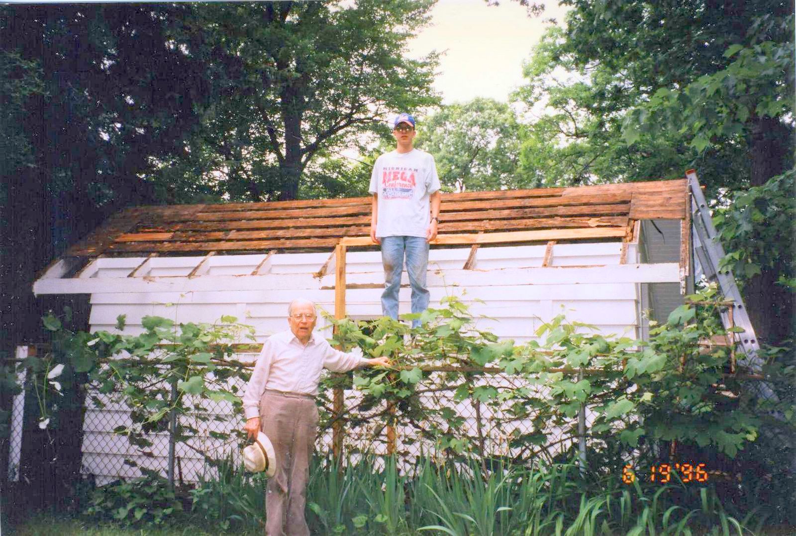 fixing the roof