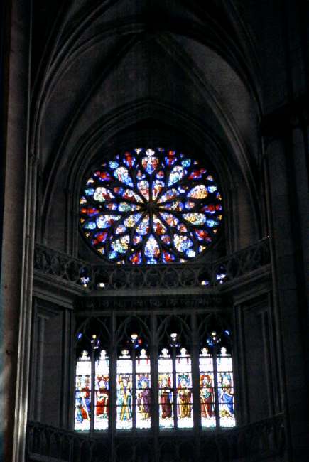 South rose window